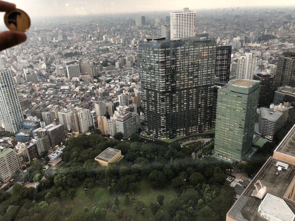 東京都庁展望風景