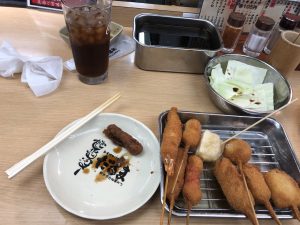 串かつだるま串かつセット