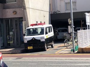 福岡市科学館近くの交番
