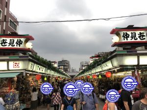 浅草寺仲見世通り