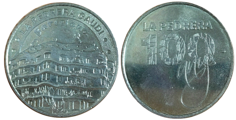 スペイン　記念メダル