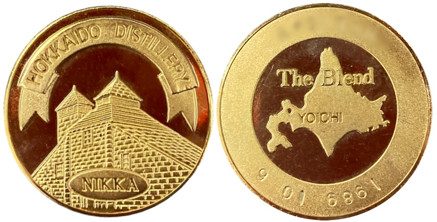 ニッカ余市蒸留所　記念メダル　38ミリ　北海道
