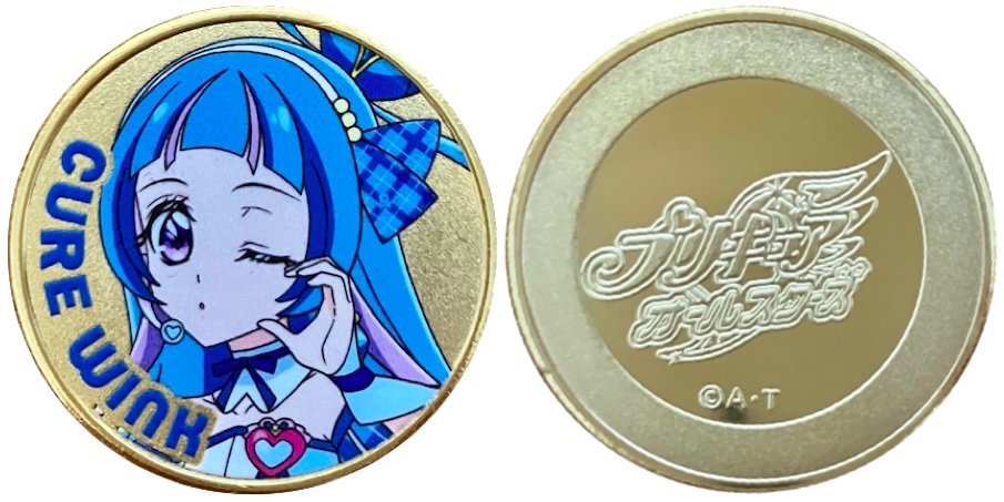 プリキュアプリティストア 横浜店 記念メダル キュアウィンク