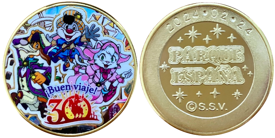 志摩スペイン村　記念メダル　2024年　30周年
